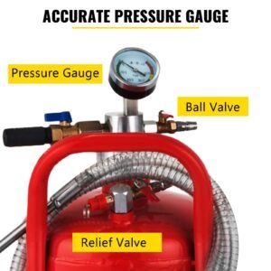 5 gallon portable air pneumatic waste oil garage extractor drain tank