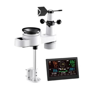 5 in 1 wireless weather station 75 inch va display solar powered outdoor sensor rain gauge indoor outdoor for weather forecast temperature humidity wind speed and direction no wifi 4.jpg