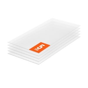 5 Pack Polycarbonate Greenhouse Panels, 2' X 4' X 0.32'' Roof Panels Sheets, Waterproof UV Protected Corrugated Plastic Roofing, Impact Resistance Clear Roofing Sheets for Greenhouse/Garden
