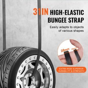 50 piece flat bungee cord 198 mm heavy duty bungee straps with steel s hooks 31 elastic bungee rope for cargo tarps trucks and tent black 1.jpg