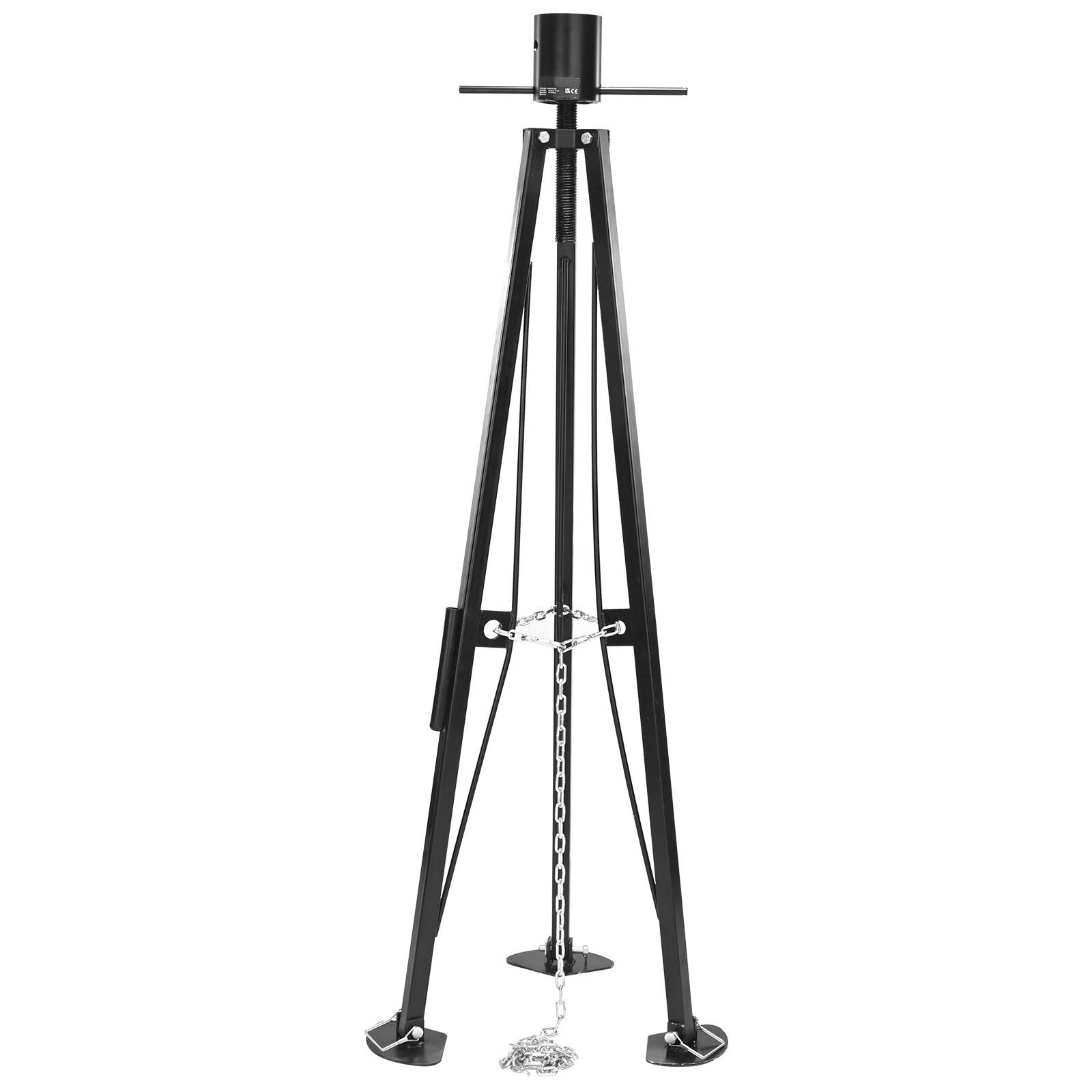5th wheel tripod stabilizer 5000 lbs load capacity tripod fifth wheel stabilizer 35 57 adjustable height rv gooseneck stabilizer tripod jack for fifth wheel trailers rvs and campers.jpg