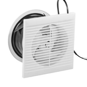6 inch Through-The-Wall Ventilation Fan, 110 CFM Through Wall Exhaust Fan with AC Motor, Quiet Vent Easy Installation for Bathroom,Garage,Laundry Room,Storage Room Air Exchanger