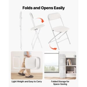 6 pack folding chairs foldable plastic chairs with heavy duty metal frame portable folding card table chairs stackable indoor outdoor seats for home yard garden parties events white 5.jpg