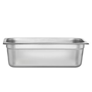 6 pack hotel pans 13 size anti jam steam pan 08mm thick stainless steel restaurant steam table pan 4 inch deep commercial table pan catering storage food pan for industrial scientific 4.jpg
