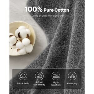 6 piece towel set 600 gsm 100 cotton towels for bathroom 2 bath towels 2 hand towels and 2 washcloths highly absorbent quick drying bathroom towels for bathroom gym hotel and spa 1.jpg