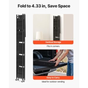 6 tier foldable storage shelf 24w x 12d x 72h inch folding metal rack shelving unit no assembly organizer shelf with 5 wheels 4 hooks for pantry kitchen garage basement black 4.jpg