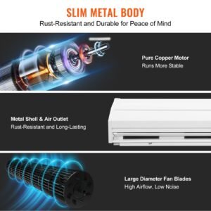 60 commercial indoor air curtain super power 2 speeds 1500cfm wall mounted air curtains for doors indoor over door fan with heavy duty limit switch easy install 110v unheated 5.jpg