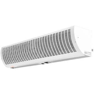 60" Commercial Indoor Air Curtain Super Power 2 Speeds 2100CFM, Wall Mounted Air Curtains for Doors, Indoor Over Door Fan with Heavy Duty Limit Switch, Easy-Install 110V Unheated