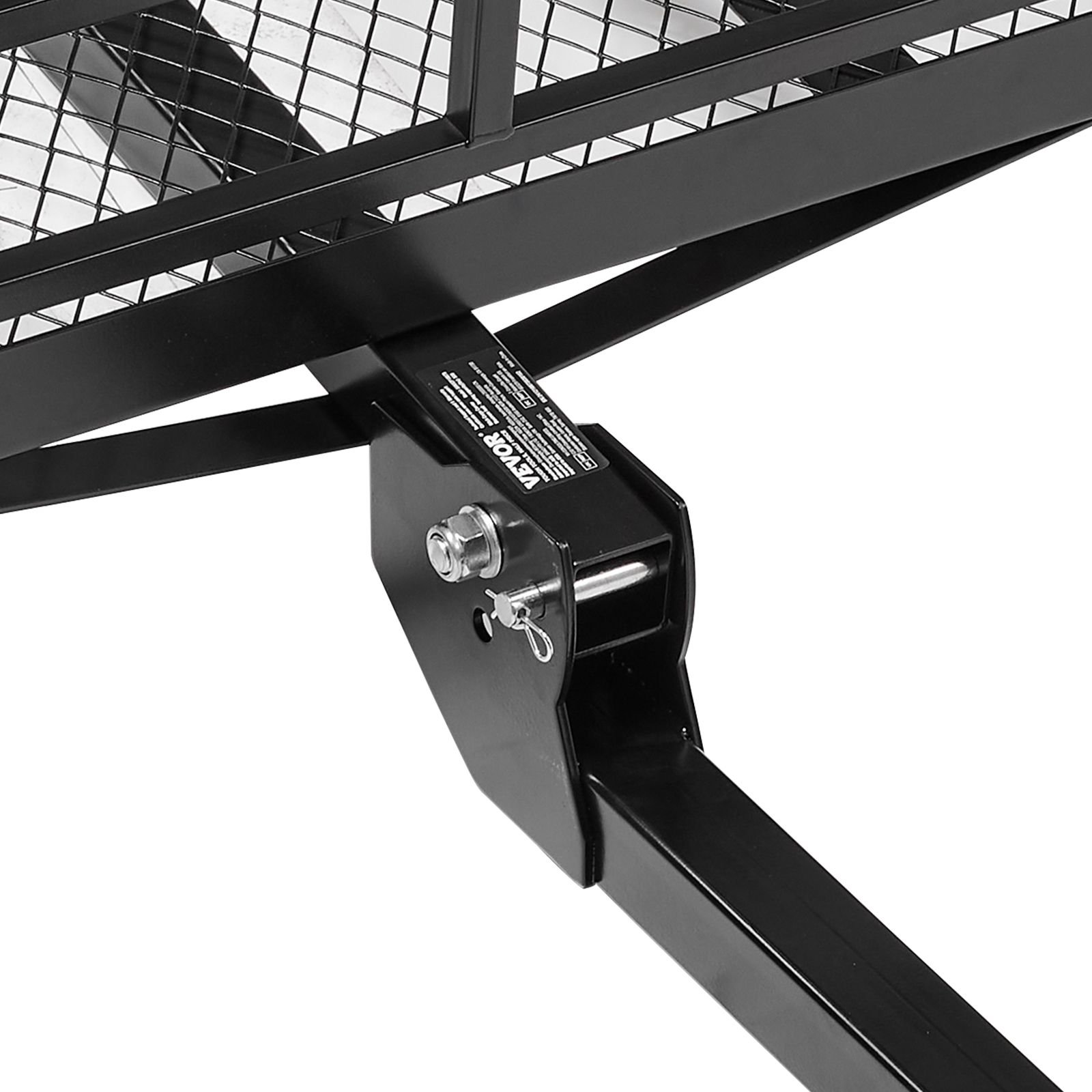 60 x 24 x 14 hitch cargo carrier 500 lbs capacity hitch cargo carrier with anti rattle hitch stabilizer folding hitch mount cargo carrier with pins and latches fit for suvspickup trucks.jpg
