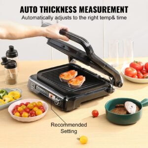 7 in 1 commercial electric griddle 144 1800w indoor countertop grill restaurant teppanyaki grill with non stick iron cooking plate 0 446 fahrenheit adjustable temp control 110v 1.jpg