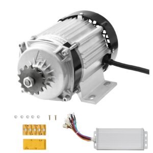 750W Electric Brushless DC Motor Kit - 48V 2700rpm Motor with Upgraded Speed Controller for Go Karts E-Bike Motorcycle Scooter