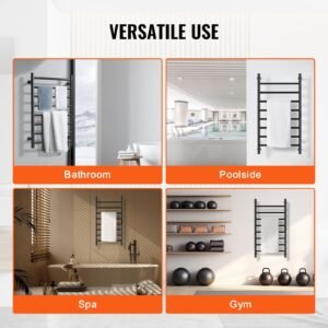 8 bars towel warmer rack wall mounted heated towel rack for bathroom ipx5 waterpoof towel heater rack with timer led display screen 5 levels adjustable temperature towel heater black 1.jpg
