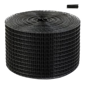 8 inch x 100ft solar panel bird guard critter guard roll kit with rust proof pvc coating solar panel guard with 50pcs tire wires 12 inch wire roll mesh.jpg