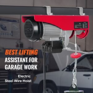 880lbs electric hoist with 14ft wired remote control 110v electric hoist attic lift 20 40 ft lifting height for garage attic warehouse factory 1.jpg