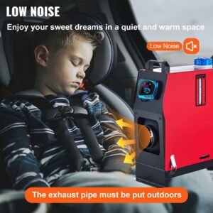 8kw diesel air heater muffler diesel heater 12v 8000w diesel parking heater remote control remote control with lcd switch for car bus trucks motorhome and boats 5.jpg