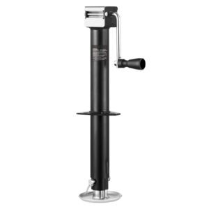 A-Frame Trailer Jack, 5000 lbs Dynamic Load Capacity, Trailer Jack Stand with Handle & Rectangular Footpad, 15-inch Vertical Travel, Suitable for RV, Horse, Utility Trailers, Yacht Trailers