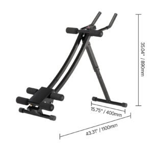 ab workout machine ab workout equipment at home gym core abdominal trainers for women 440 lbs weight capacity strength training ab cruncher foldable adjustable fitness exerciser.jpg