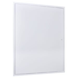 Access Panel for Drywall, 33.2 x 25.2 in Galvanized Steel Access Door, Easy Install Hinged Service Panel with Screwdriver Latch, for Ceiling Plumbing Electrical, 24.4 x 32.4 in Cutout Size White