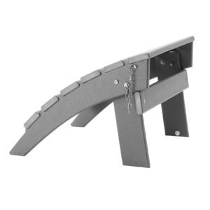 adirondack ottoman 169l x 189w x 13h inch hdpe plastic folding adirondack ottoman weather resistant foot rest for adirondack chair widely used for outside porch pool lawn backyard gray 1.jpg