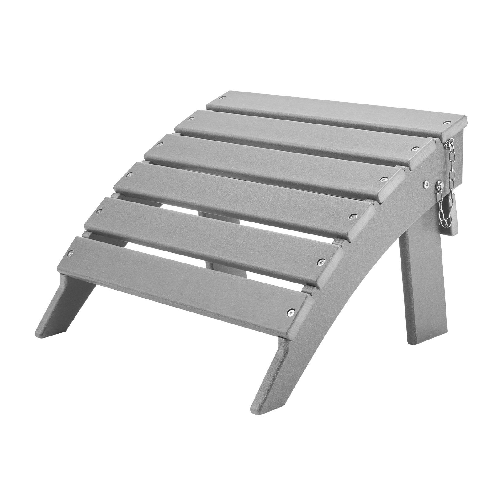 adirondack ottoman 169l x 189w x 13h inch hdpe plastic folding adirondack ottoman weather resistant foot rest for adirondack chair widely used for outside porch pool lawn backyard gray.jpg
