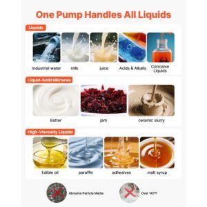 air operated double diaphragm pump 44 gpm 1 12 inch inlet outlet pneumatic waste oil transfer pump max 100 psi polypropylene body air operated for diesel grease kerosene gasoline 3.jpg