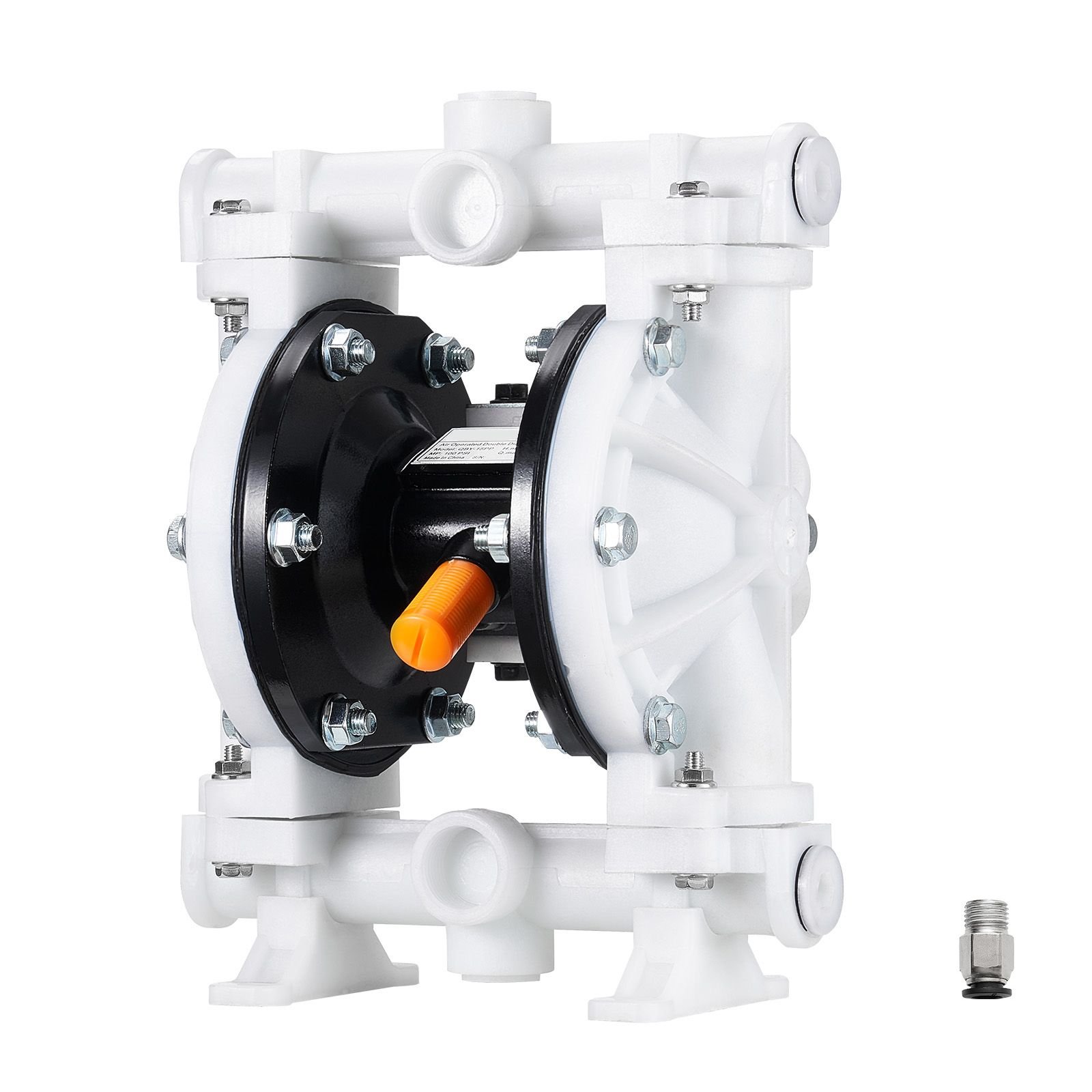 air operated double diaphragm pump 44 gpm 1 12 inch inlet outlet pneumatic waste oil transfer pump max 100 psi polypropylene body air operated for diesel grease kerosene gasoline.jpg