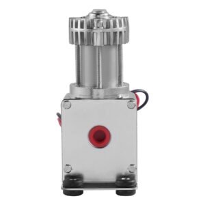 air shock controller kit 12v 100psi on board air compressor system air ride suspension compressor kit with single path system pressure gauge air line for trucks vans 4.jpg