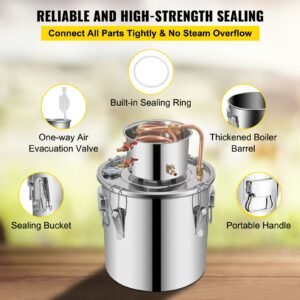 alcohol still 96gal38l alcohol distiller with circulating pump alcohol still copper tube whiskey distilling kit with build in thermometer whiskey making kit for diy alcohol stainless stee 5.jpg
