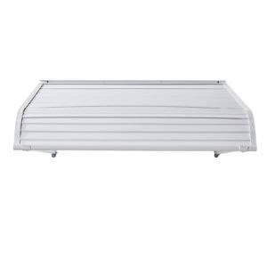 Aluminum Awning 40 x 42 in, Durable Window Awning Door Canopy, Lightweight and Stable Aluminum Exterior Awnings Rain Snow Sunlight Protection for Door Entrance Windows Patio Porch