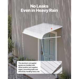 aluminum awning 40 x 42 in durable window awning door canopy lightweight and stable aluminum exterior awnings rain snow sunlight protection for door entrance windows patio porch 27.jpg