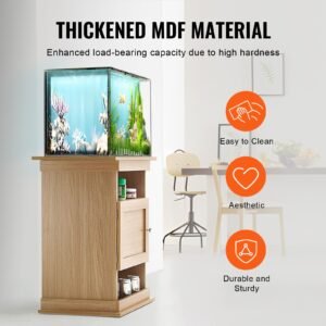 aquarium stand 20 gallon fish tank stand 252 x 157 x 283 in mdf turtle tank stand 1676 lbs load capacity reptile tank stand with storage cabinet and hardware kit basswood color 4.jpg