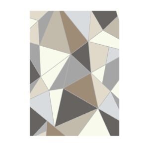 Area Rug, 5 x 7 ft Large Washable Rug, Non-Slip and Tear-Resistant Soft Carpet, Pet & Child Friendly Modern Area Rugs, Indoor Mat for Bedroom, Living Room, Kids Room, Entryway, Charcoal Gray