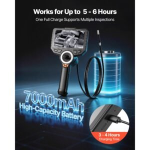 articulating endoscope with light 4 way 360 articulated borescope camera 024 slim lens 1920 x 1080 6 hd ips screen 7000mah battery ip67 waterproof for automotive mechanical inspection 5.jpg