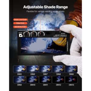 auto darkening welding lens 425 x 2 shade 5 13 adjustable true color welding lens with dual arc sensors gold coating compatible with most welding helmets for tig mig mma applications 2.jpg