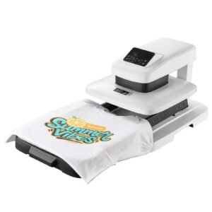 auto heat press machine 15 x 15 inch t shirt press machine with auto release and adjustable pressure digital display rapid heating for sublimation vinyl heat transfer projects white 1.jpg