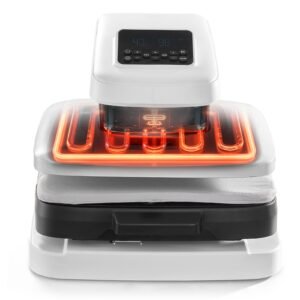 auto heat press machine 15 x 15 inch t shirt press machine with auto release and adjustable pressure digital display rapid heating for sublimation vinyl heat transfer projects white 2.jpg