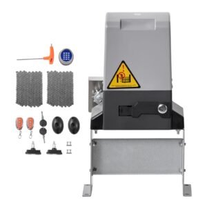 automatic gate opener 900w electric sliding gate opener for doors up to 656ft 4409lbs chain drive rolling door motor with infrared sensor 2 remote controls driveway gates opening system.jpg
