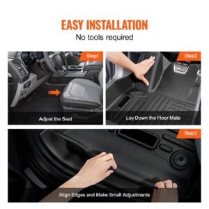 automotive floor mats fits for dodge durango jeep grand cherokee 2016 2024 2016 2021 3 pcs front and 2nd row liners all weather custom fit tpe vehicle floor mats easy to clean black 5.jpg