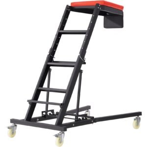 automotive top creeper with adjustable height 48 to 76 400 lbs capacity high creeper 4 swivel caster wheels heavy duty creeper for auto repair and maintenance 4.jpg