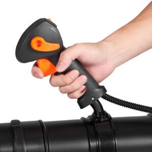 Backpack Leaf Blower, 79CC 2-Cycle Gas Leaf Blower with 3L Fuel Tank, 930CFM Air Volume 184MPH Speed, Ideal for Lawn Care, Leaf Cleaning, and Snow Removal