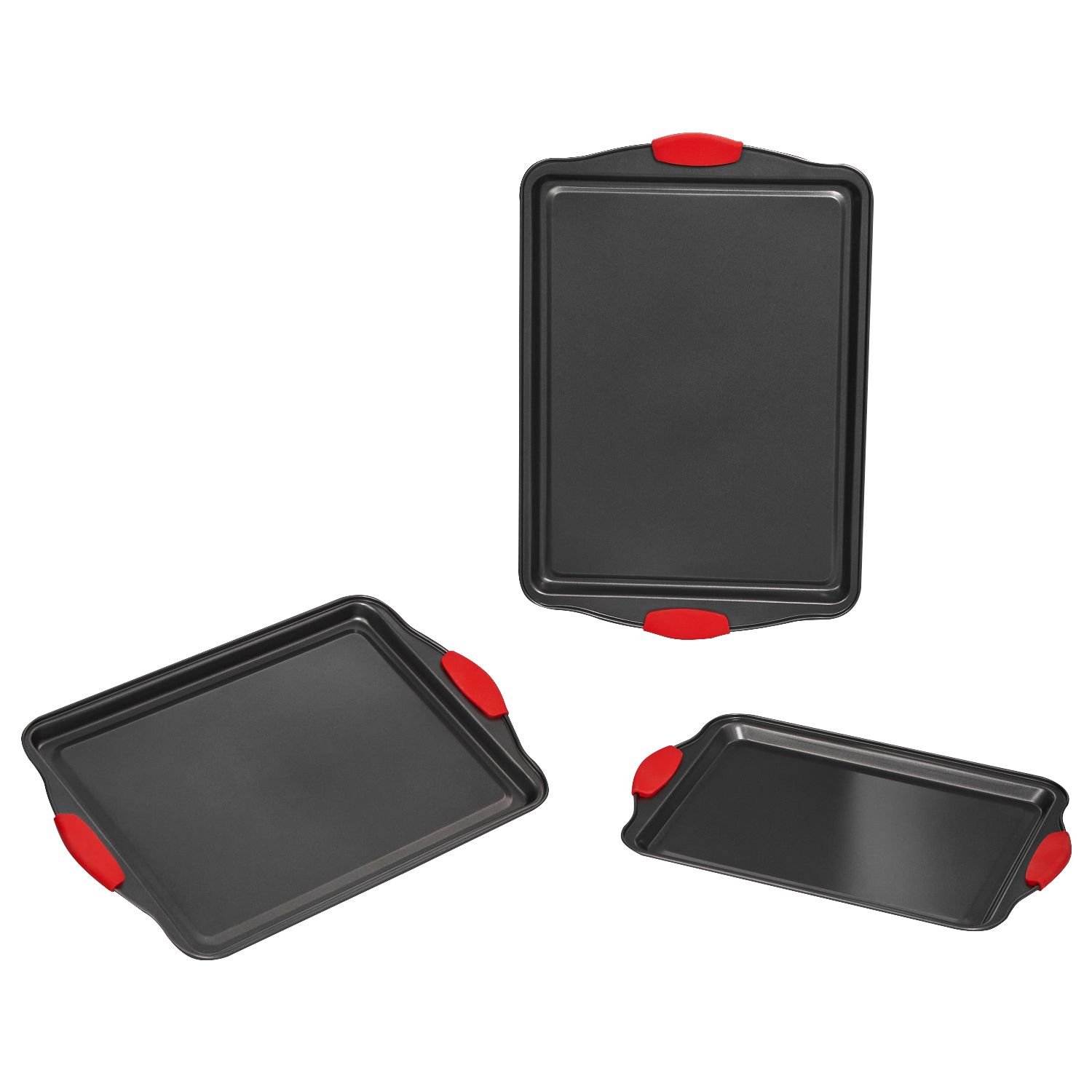 baking pans set 3 piece nonstick carbon steel cookware sheets trays stackable kitchen oven bakeware cooking sets with silicone handles easy to clean for baking cookie cake muffin bread.jpg