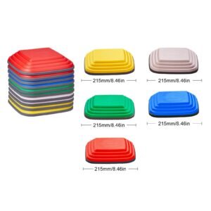balance stepping stones for kids 10 pcs up to 220 lbs non slip toddlers sensory stepping stones obstacle course coordination game toys indoor or outdoor play for children aged 3 4 5 6 7 8 3.jpg