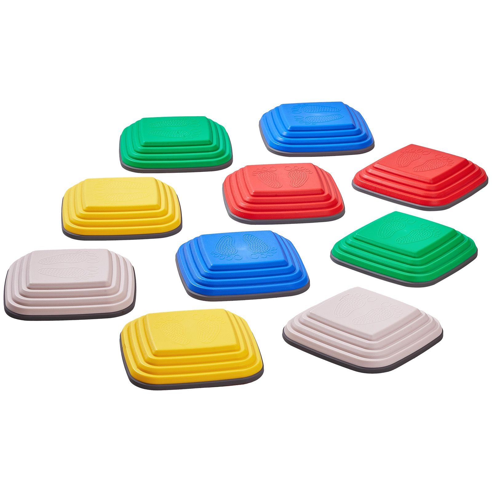 balance stepping stones for kids 10 pcs up to 220 lbs non slip toddlers sensory stepping stones obstacle course coordination game toys indoor or outdoor play for children aged 3 4 5 6 7 8.jpg