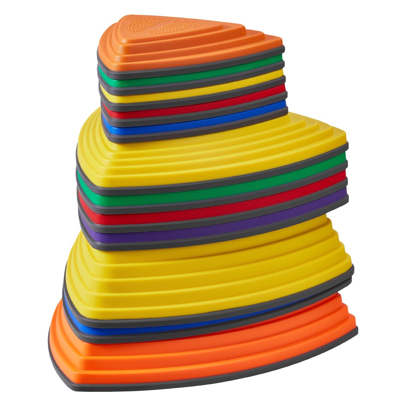balance stepping stones for kids 12 pcs up to 220 lbs non slip toddlers sensory stepping stones obstacle course coordination game toys indoor or outdoor play for children aged 3 4 5 6 7 8.jpg
