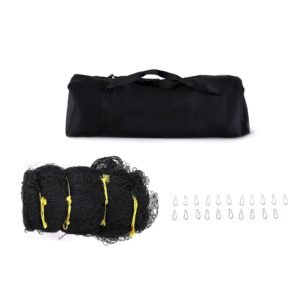 Baseball Batting Netting, Professional Softball Baseball Batting Hitting Training Net, Practice Portable Pitching Cage Net with Door & Carry Bag, Heavy Duty Enclosed PE Netting, 70FT (NET ONLY)