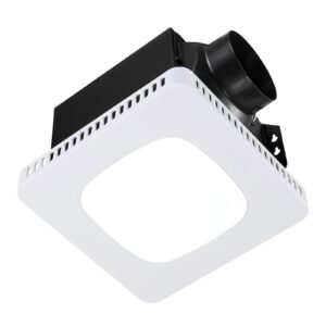 bathroom exhaust fan with led light 130 cfm bathroom vent three gear color temp 15 sones low noise premium ac motor ceiling fan for laundry room storage room home ventilation white 4.jpg