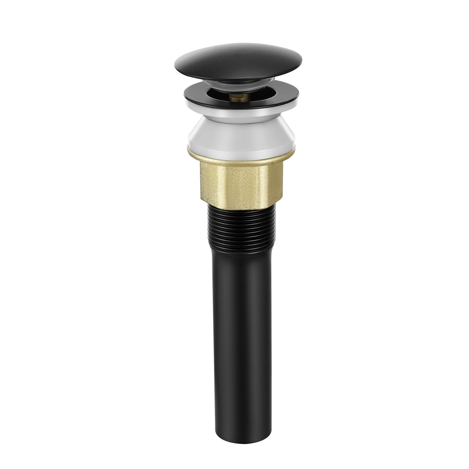 bathroom sink drain with overflow brass and 304 stainless steel pop up drains anti clogging vessel sink drain strainer all metal hair catcher drains stopper for sinks with overflow holes.jpg