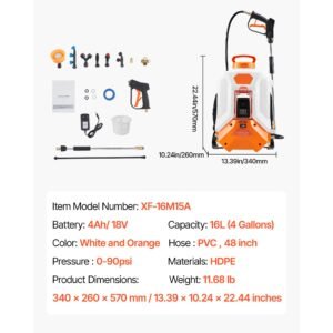 battery powered backpack sprayer 4 gallons electric backpack sprayer 2 wands 8 nozzles adjustable 0 90 psi 4h runtime portable yard garden lawn sprayers for weeding spraying cleaning 3.jpg