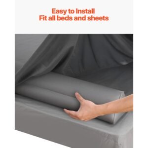 bed bumper for toddlers 474 inch inflatable bed guard rail with hand pump non slip flocking toddler bedrail bumper for twin full queen king beds lightweight and portable 2 packs 2.jpg