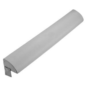 Bed Wedge Pillow for Headboard, King Size, 72"x10"x6" Bed Gap Filler, Fill 0-7" Gap Between Headboard and Mattress, 25D Foam Mattress Wedge Headboard Pillow with Side Pocket, for Backrest, Gray